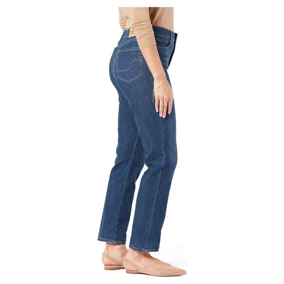 Levi's Strauss Signature Shaping High-Rise Straight Jeans - 26 X 30 - Excellent - Picture 3 of 16